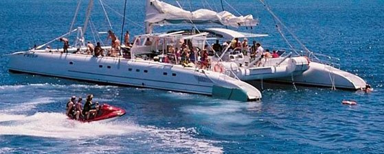 Catamarano Vela Barca Blue Puerto Mogan